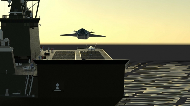 LHD Anadolu'dan sadece SİHA değil Milli İnsansız Savaş Uçağı da kalkabilecek.